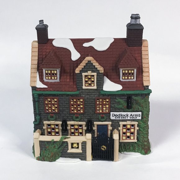 Department 56 "Dedlock Arms” 1994 3rd Editiion, Dickens Village Collection - Picture 5 of 10